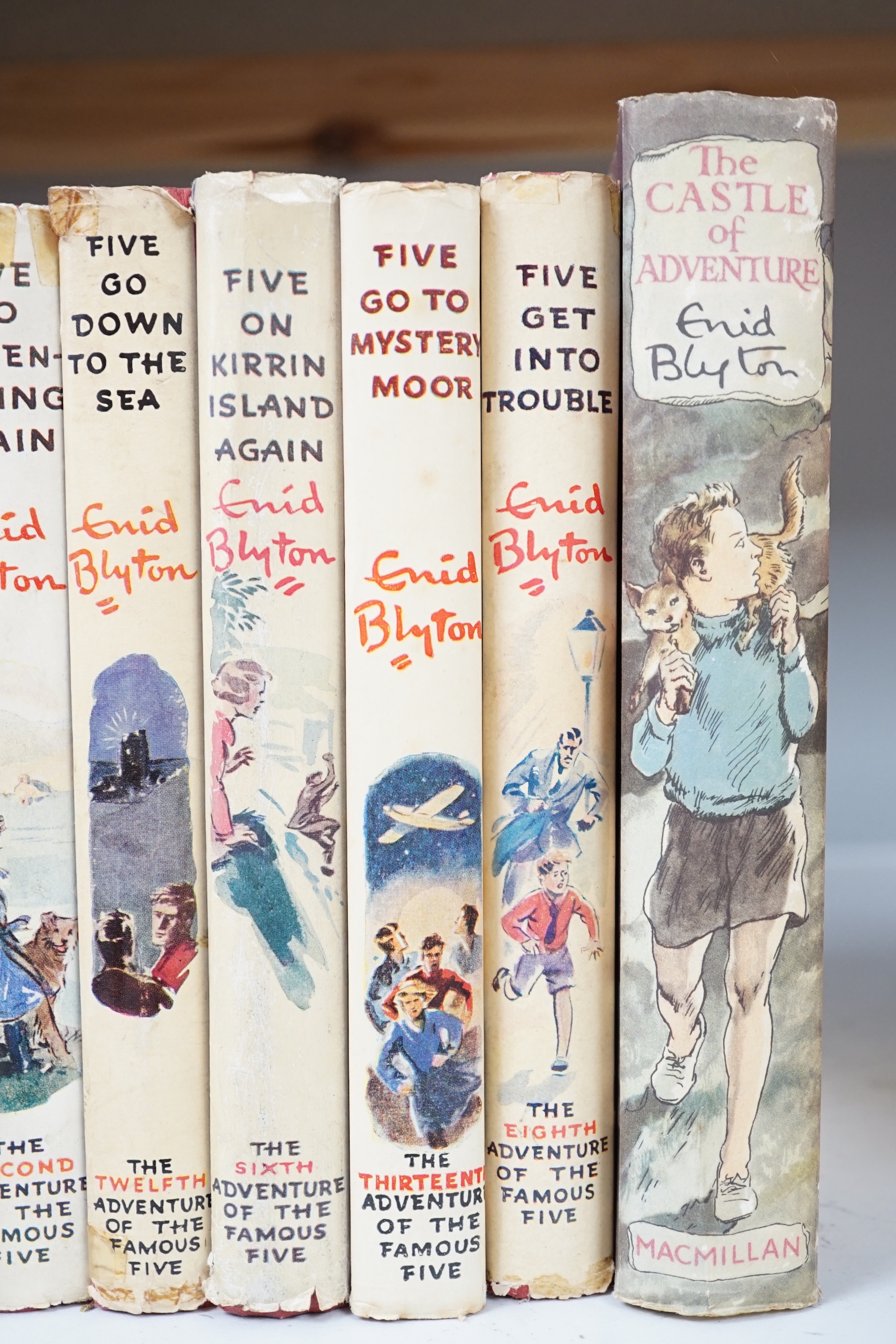 Seventeen Enid Blyton books, 1951-54